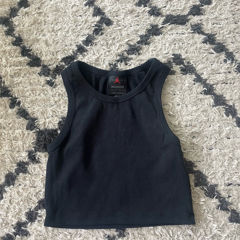 Jordan Black Sleeveless Top